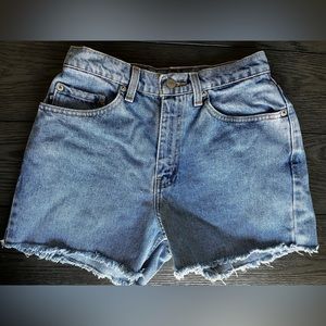 Polo Jeans Co. Ralph Lauren SZ 5  Hi Cut RL Jean Cut To Short- Vintage Women's.